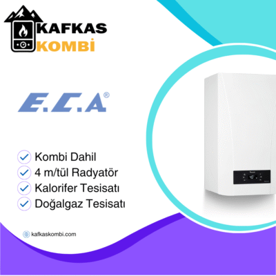 E.C.A Yoğuşmalı Kombi İle Doğalgaz Tesisatı