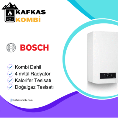 Bosch Yoğuşmalı Kombi İle Doğalgaz Tesisatı