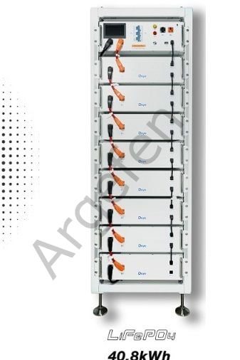 DEYE Yüksek Voltaj Lityum Akü 40.84 kWh