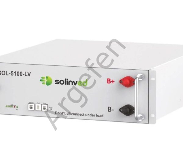 Solinved 51,2 V 100Ah | LV | Lityum Akü (Serilenemez)