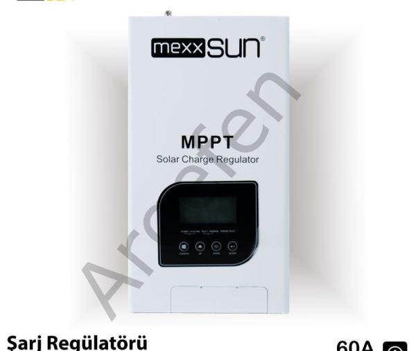 Mexxsun 60A MPPT Solar Şarj Cihazı / Regülatörü 12/24/48 Volt Yeni seri
