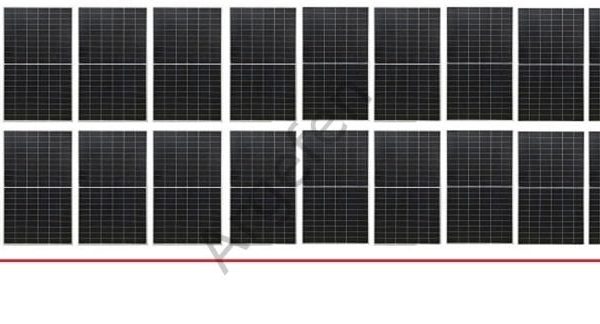 11 kW 11000 Watt 15Hp 3 Faz Sürücü 12.600W Güneş Paneli Sulama Paket-15