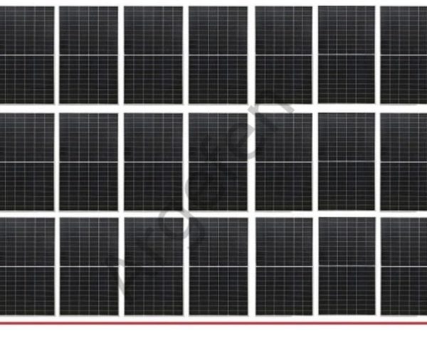 11 kW 11000 Watt 15Hp 3 Faz Sürücü 14.850W Güneş Paneli Sulama Paket-16
