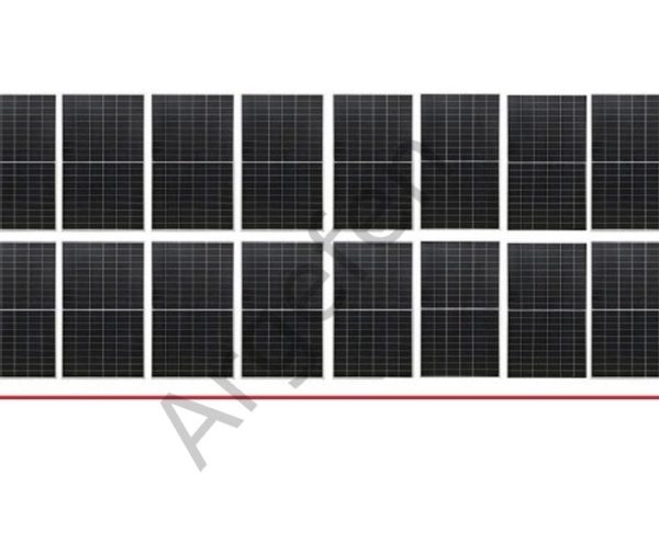 5.5 kW 5500 Watt 7.5Hp 3 Faz Sürücü 7.200W Güneş Paneli Sulama Paket-8