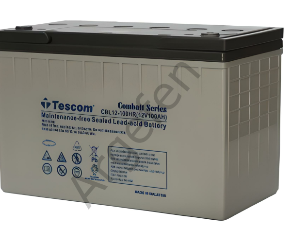 Tescom 12V 100 amper jel batarya Güneş paneli aküsü